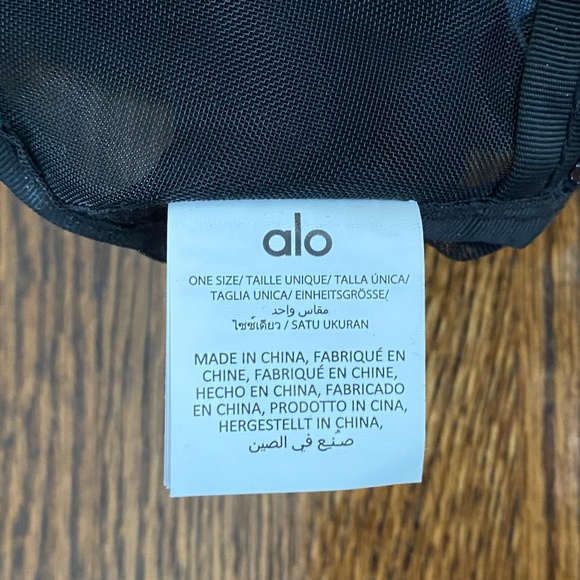 NWT ALO Sheer Fanny Pack - Black - Picture 12 of 12